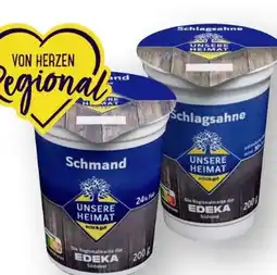 Edeka Unsere Heimat Echt & Gut Schmand Angebot