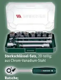 Lidl Parkside Steckschlüssel-Satz Angebot