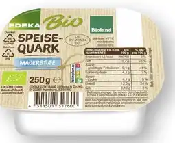 Scheck-in-Center Edeka Bio Speisequark Angebot