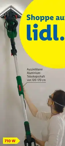 Lidl Parkside Wand- und Deckenschleifer PWDS 920 D4 Angebot