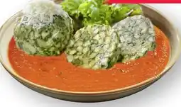 Scheck-in-Center Scheck-in Genusswelt Spinatknödel Angebot