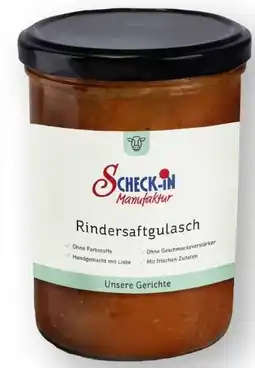 Scheck-in-Center Scheck-in Manufaktur Rindersaftgulasch Angebot