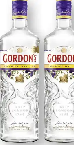 Scheck-in-Center Gordon's London Dry Gin Angebot