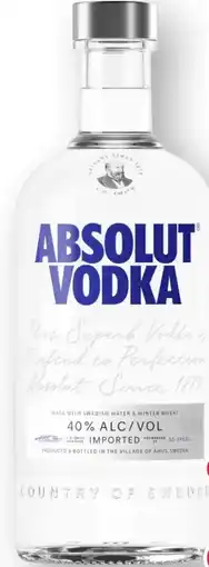 Scheck-in-Center Absolut Vodka Angebot