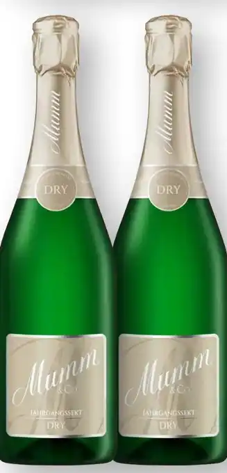 Scheck-in-Center Mumm & Co. Sekt Angebot