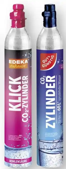 Edeka Edeka zuhause CO² -Zylinder mit Klickfunktion Angebot