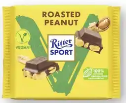 Scheck-in-Center Ritter Sport Tafel vegan Roasted Peanut Angebot