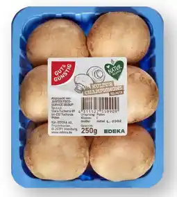 Scheck-in-Center Gut & Günstig Frische Champignons Angebot