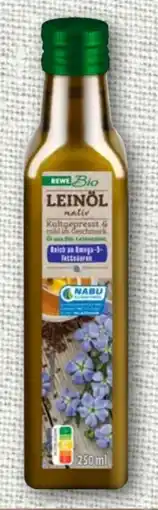 nahkauf Rewe Bio Leinöl Angebot