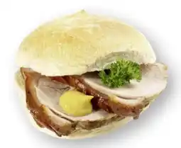 Scheck-in-Center Scheck-in Center Schweinekrustenbraten im Brötchen Angebot