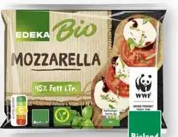 Scheck-in-Center Edeka Bio Mozzarella Angebot