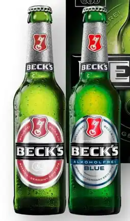 Scheck-in-Center Beck's Bier Angebot