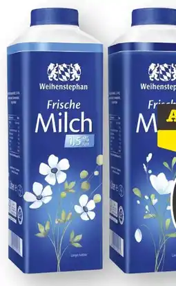 Scheck-in-Center Weihenstephan Frische Milch Angebot