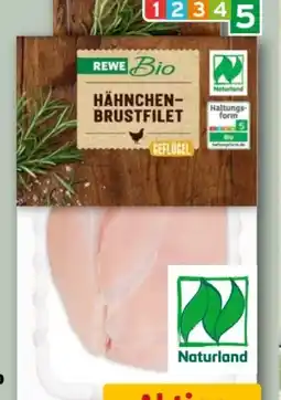 REWE Center Rewe Bio Bio-Hähnchen-Brustfilet Angebot