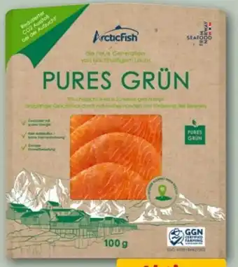 REWE Center Arctic Fish Pures Grün Räucherlachs Angebot