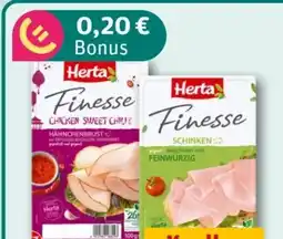REWE Center Herta Finesse Aufschnitt Angebot