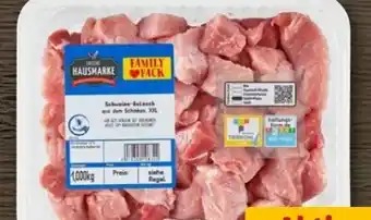 REWE Center Unsere hausmarke Schweine-Gulasch XXL Angebot