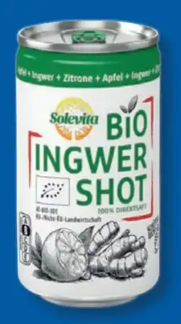 Lidl Solevita Bio-Ingwer-Shot Angebot
