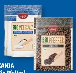 Lidl Kania Bio Pfeffer Angebot