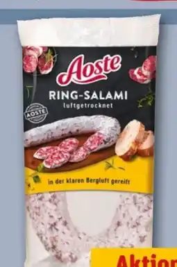 REWE Center Aoste Ring-Salami Angebot
