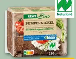 REWE Center Rewe Bio Bio-Pumpernickel Angebot