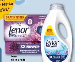 REWE Center Lenor All in 1 Pods Angebot