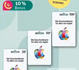 REWE Center Apple Geschenkkarten Angebot
