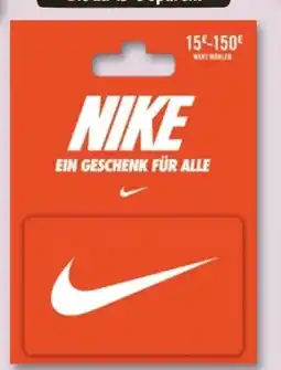 REWE Center Nike Geschenkkarte Angebot