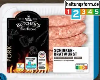 REWE Butcher’s Barbecue Schinken-Bratwurst Angebot