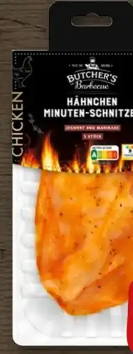 REWE Butcher’s Barbecue Hähnchen-Minuten Schnitzel Angebot