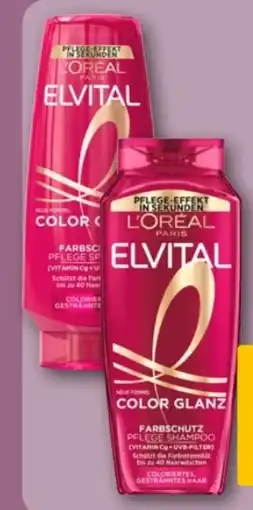 REWE L'Oréal Paris Elvital Spülung Color-Glanz Angebot