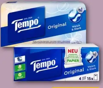 REWE Tempo Taschentücher Angebot