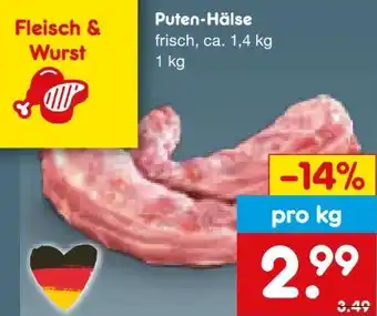 Netto Marken-Discount Puten-Hälse Angebot