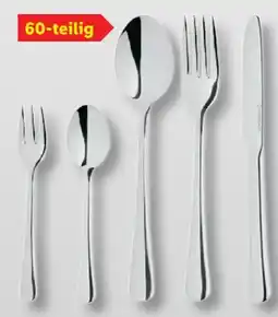 Lidl SilverCrest Edelstahl-Besteck-Set 60-teilig Angebot