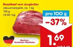 Netto Marken-Discount Roastbeef vom Jungbullen Angebot