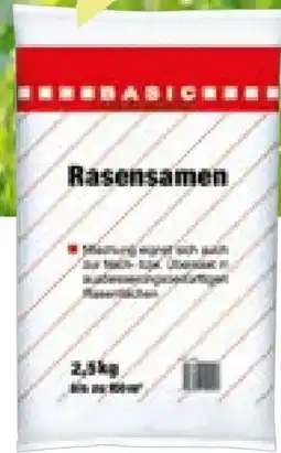 BayWa Bau & Garten Basic Rasensamen Angebot