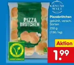 Netto Marken-Discount Genuss Welt Pizzabrötchen Angebot