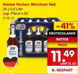 Netto Marken-Discount Hacker-Pschorr Münchner Hell Angebot