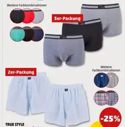 PENNY True Style Herren-Unterwäsche 3er-Pack Angebot