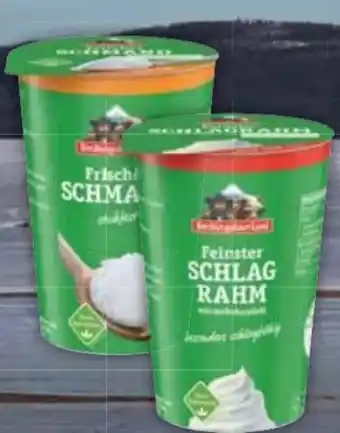 E-Center Berchtesgadener Land Feinster Schlagrahm Angebot