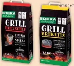 E-Center Edeka zuhause Grill Holzkohle Angebot