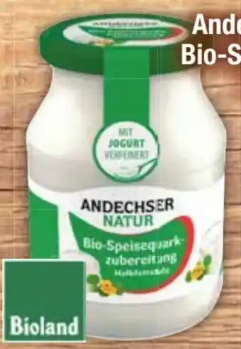 E-Center Andechser Natur Bio-Speisequark Zubereitung Angebot