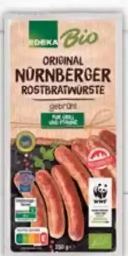E-Center Edeka Bio Original Nürnberger Rostbratwürste Angebot