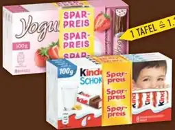 E-Center Ferrero Kinder Schokolade Angebot
