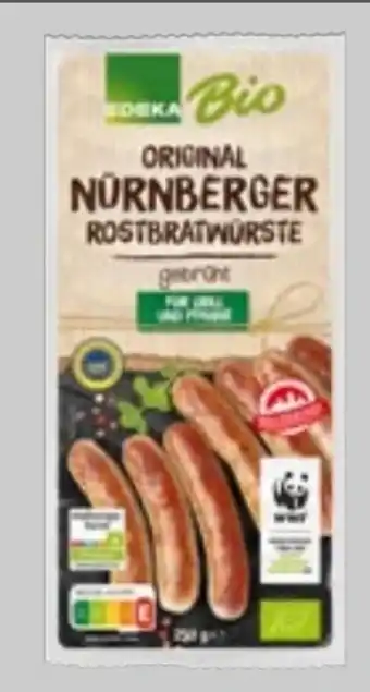 Edeka Xpress Edeka Bio Original Nürnberger Rostbratwürste Angebot
