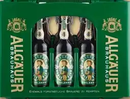 REWE Center Allgäuer Brauhaus Büble Edelbräu Angebot