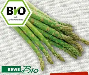 REWE Rewe Bio Grüner Spargel Angebot
