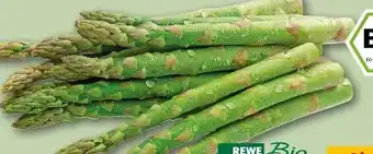 REWE Center Rewe Bio Grüner Spargel Angebot