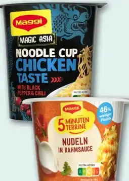 REWE Maggi 5 Minuten Terrine Nudeln in Rahmsauce Angebot