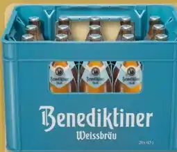 REWE Benediktiner Weissbier Hell Angebot